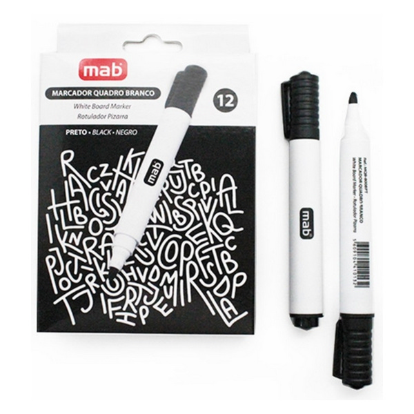 MARKER Q.BRAN.MAB BLACK CJ12