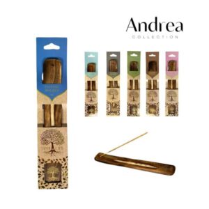 PORTA INCENSO MAD.SORT.17655