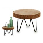 TABLE WOOD RED (DIAM:28)55663