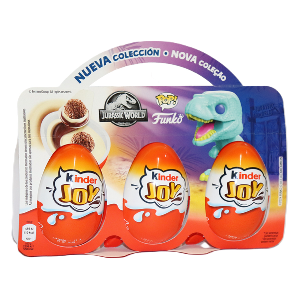 CHOCOLATE KINDER JOY SURP.OVO 3X20G CHOCOLATE KINDER JOY SURP.OVO 3X20G