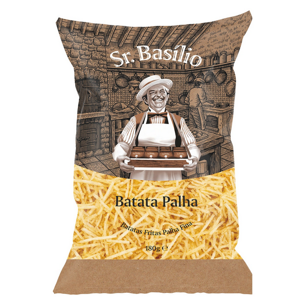 POTATO CHIPS SR.BASILIO FINISSIMA 180G