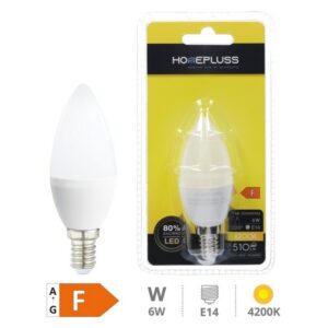 LIGHT BULB H/P.VELA LED E14-6W 4200K