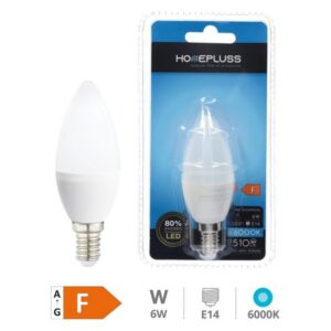 LIGHT BULB H/P.VELA LED E14-6W 6000K