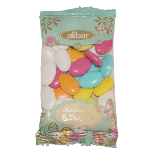 DRAGEES ALIBAR RECH. CHOC.SQ.160G