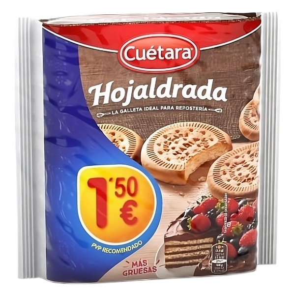 COOKIES CUETARA MARIA HOJALD.300G