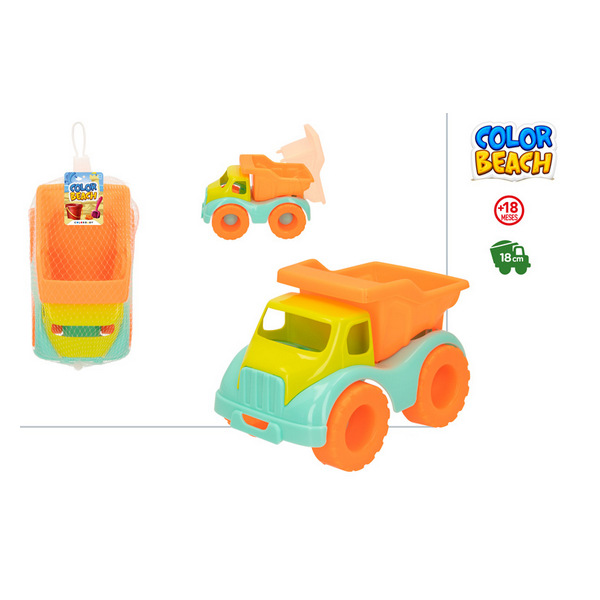 TRUCK BEACH PLAST.18CM 24742