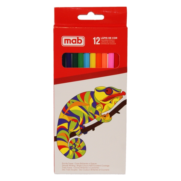 COLOR PENCIL MAB HEXAG.12