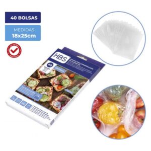 SACO P/ALIM.HBS 18X25 40 50105