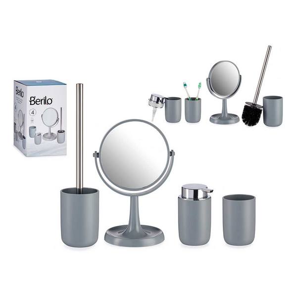 PACK C/BANHO CINZ.4P.17758