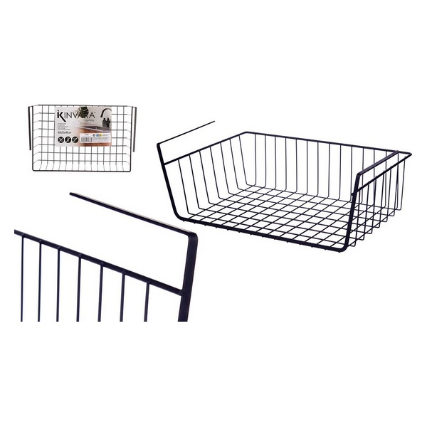 HOLDER METAL BLACK 40X25