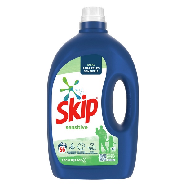 DETERGENT SKIP LQ.SENSITIVE 56 2