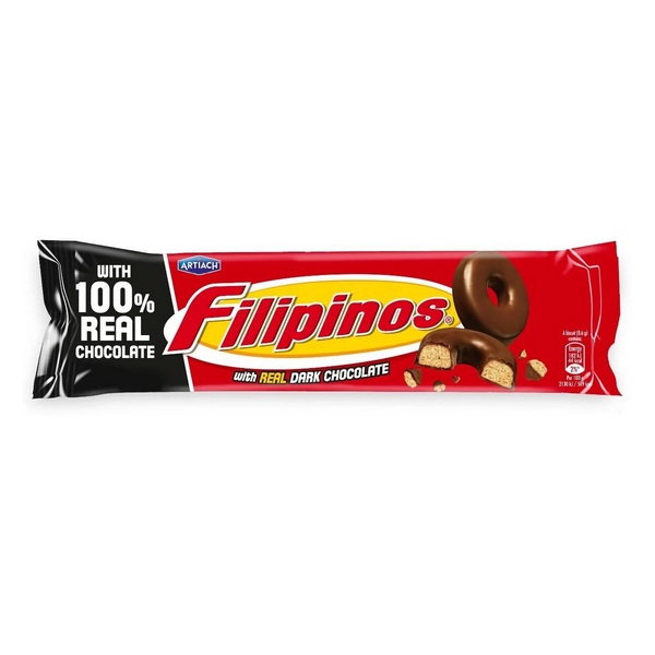 COOKIES FILIPINOS CHOC.NEGRO 120G