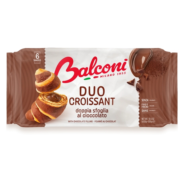 CROISSANTS BALCONI DUO CHOC.300G