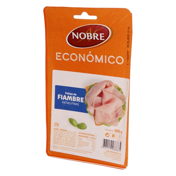 HAM NOBRE FINAS 100G S/PR