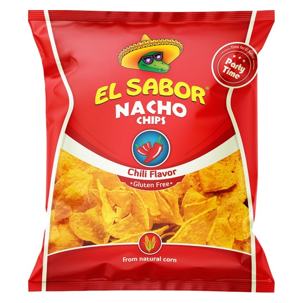 NACHOS EL SABOR CHILI 225G
