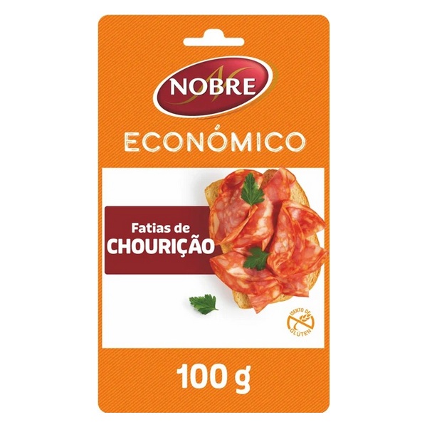 CHOURIÇAO NOBRE FAT.100G S/PR