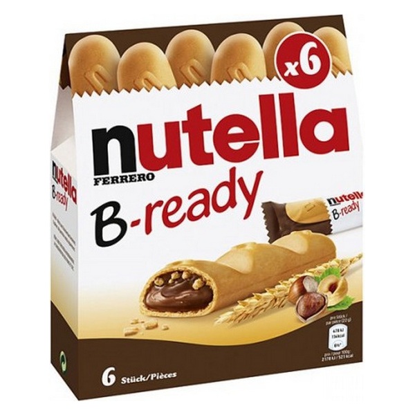 SNACK NUTELLA B-READY T6 132G