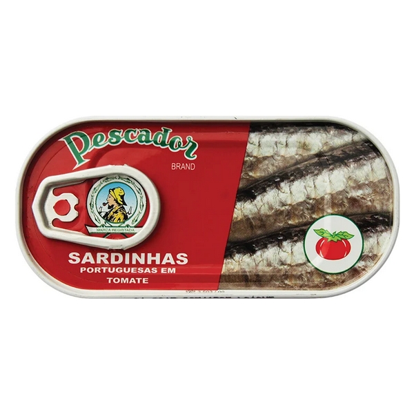 SARDINES PESCADOR TOMATO 54G