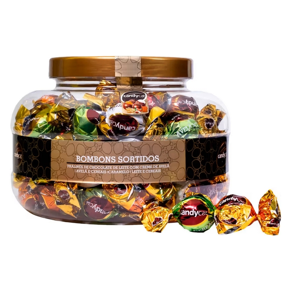 BONBONS CANDYCAT SORT.FRS 800G