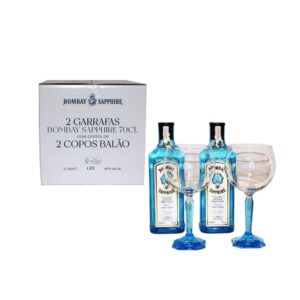 GIN BOMBAY SAPPHIRE 2X70C+2COP