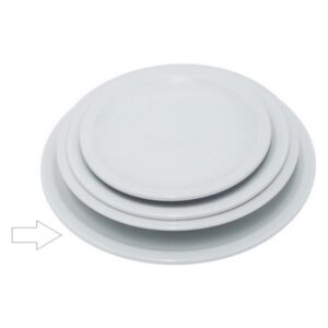 DISH RASO CANTINA WHITE 24CM