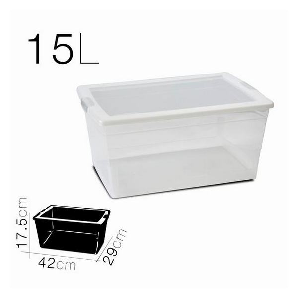 BOX PLAST.42X29CM 15L 16627
