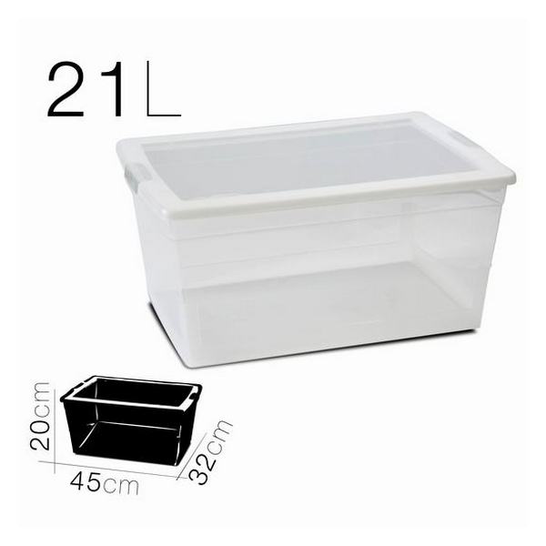 BOX PLAST.45X32CM 21L 16628