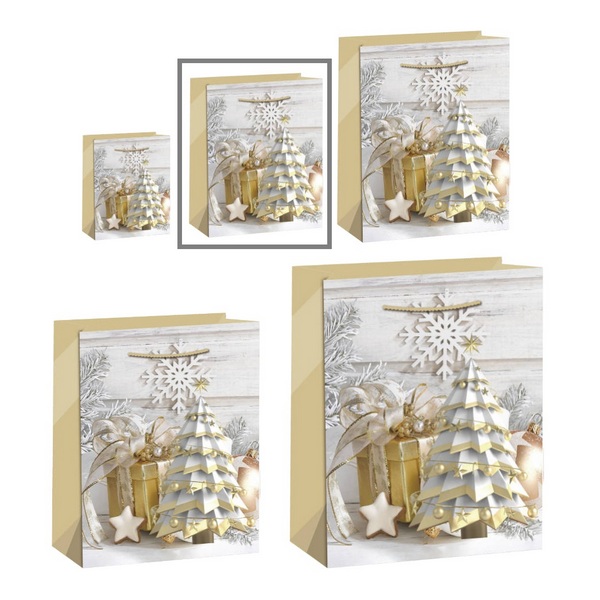 BAG PAP. NAT.18X10X23 ARV.OURO