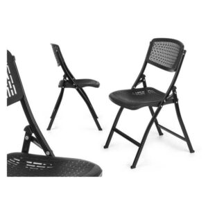 CHAIR DOBR. PLAST.PRETA 12724