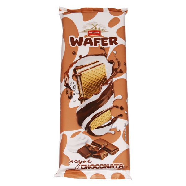 WAFFERS ASINEZ CHOCONATA 210G