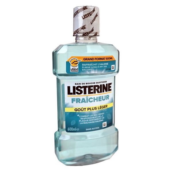 ELIXIR LISTERINE FRESC.INTE.600M