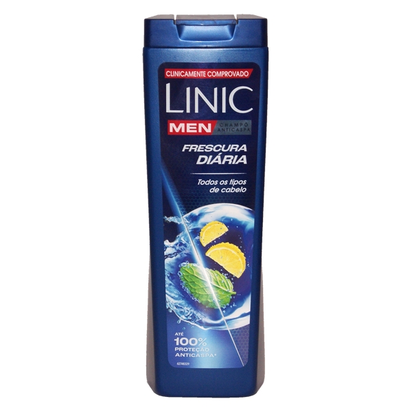 SHAMPOO LINIC MEN FRESC.DIARIA 360M
