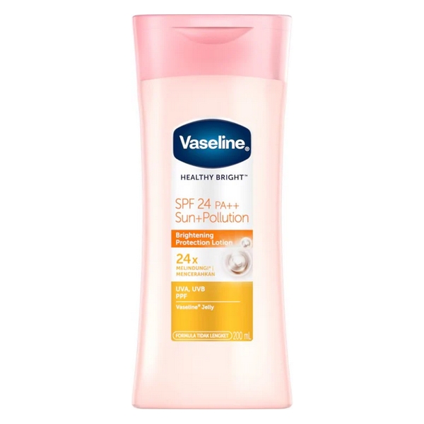 LOÇAO VASELINE SPF24+SUN 200ML