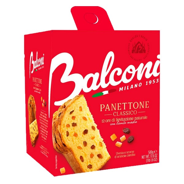 PANETTONE BALCONI CLASSIC.500G
