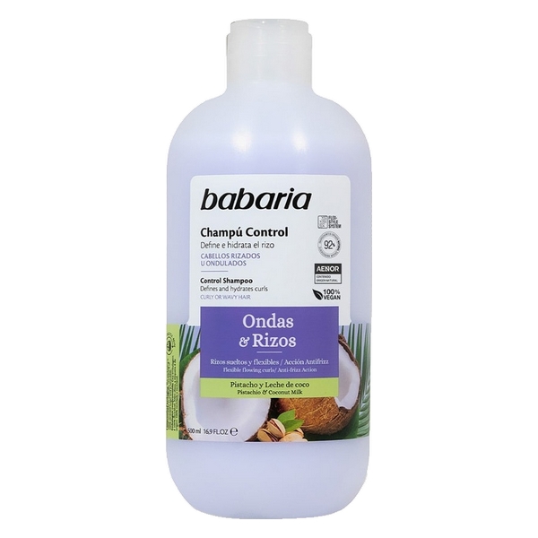 SHAMPOO BABARIA CONTR. OND&CAR.500ML