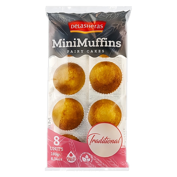 MUFFINS D/HERAS MINI TRAD.180G