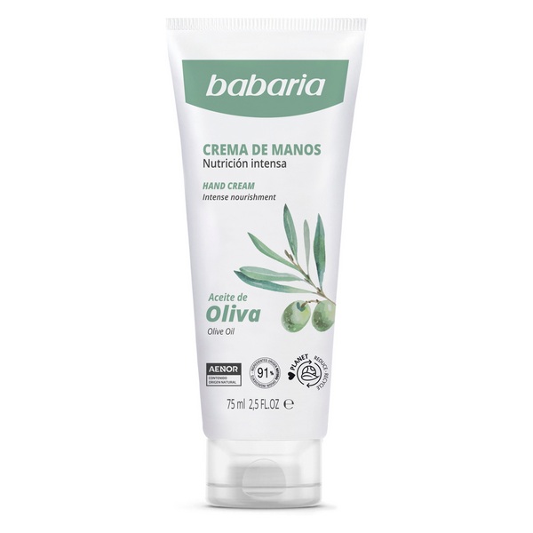 CREAM BABARIA MAOS OLIVE OIL 75ML