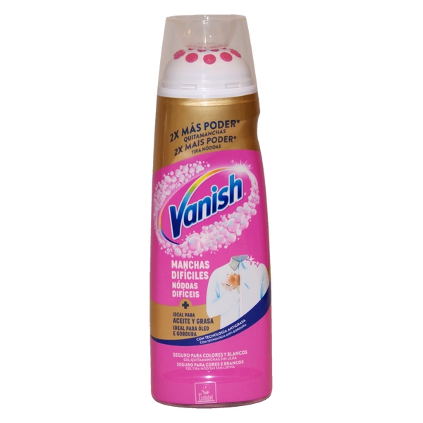 STAIN REMOVER VANISH GEL DIFICEIS 200M