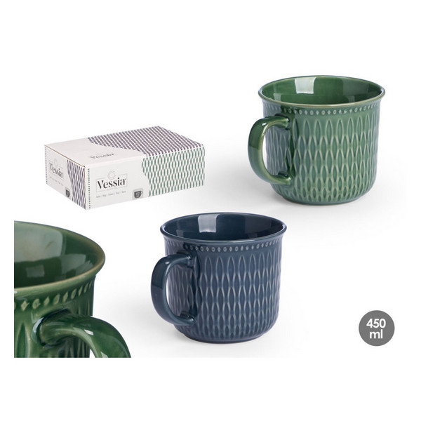 MUG CERAMICS SORT.450ML 12160