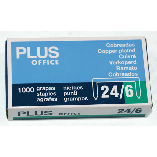 STAPLES PLUS OFF.24/6 1000UN