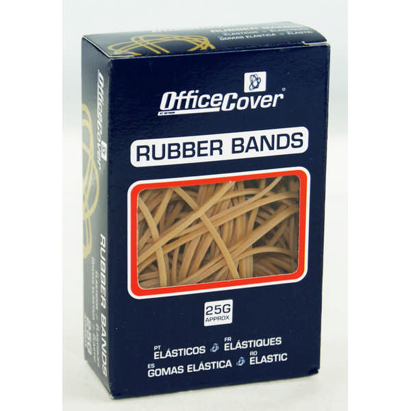 ELASTIC BANDS OFF.COVER N18 CX.25G