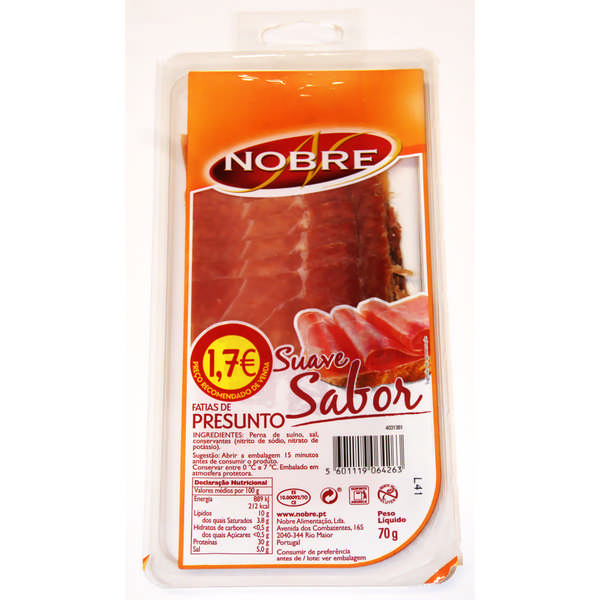 HAM NOBRE ECON.FAT.70G