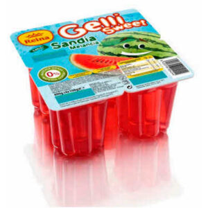 GELATIN REINA G-SW. MELANC.4X100G