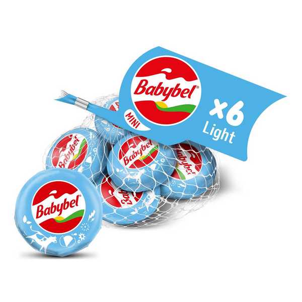 CHEESE BABYBEL MINI LIGHT 6X20G