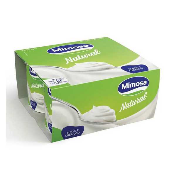 YOGURTS MIMOSA NATURAL 4X120G